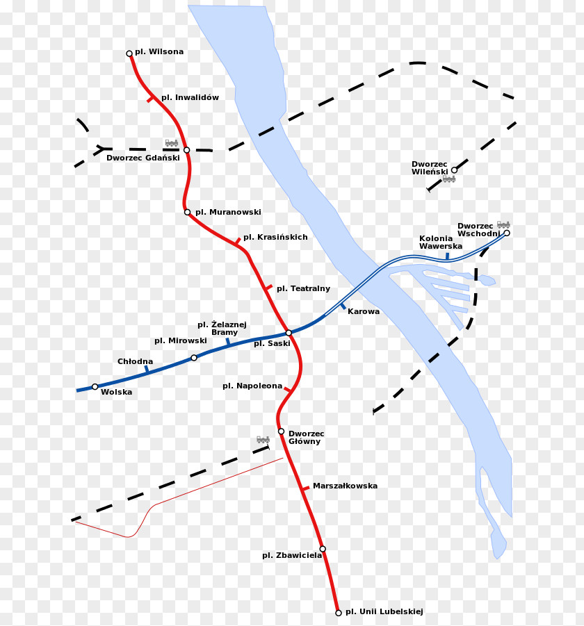 Rapid Transit Trolley Warsaw Metro Młociny Station Rail Transport PNG