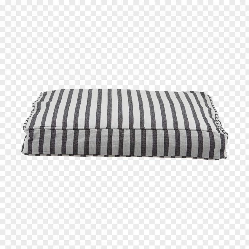 Cushion House Doctor Stripe Doormat Grey Black Cotton PNG