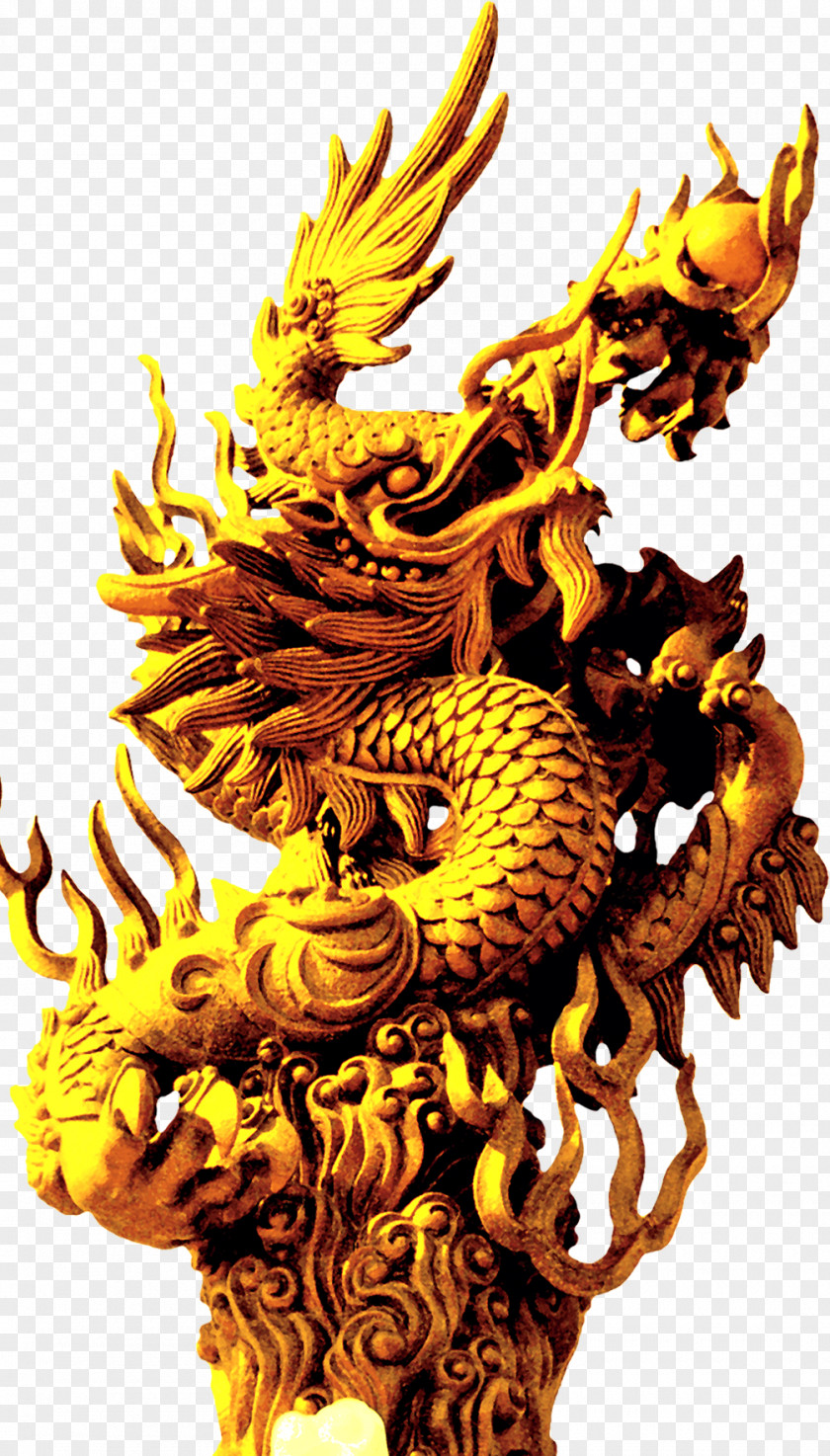 Dragon Sculpture Picture Material Template Microsoft Word Clip Art PNG