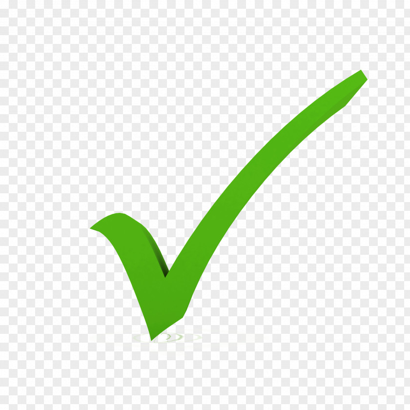 Symbol Grass Check Mark PNG