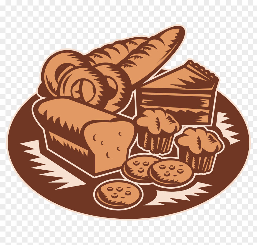 Bread Bakery Pastry Clip Art PNG