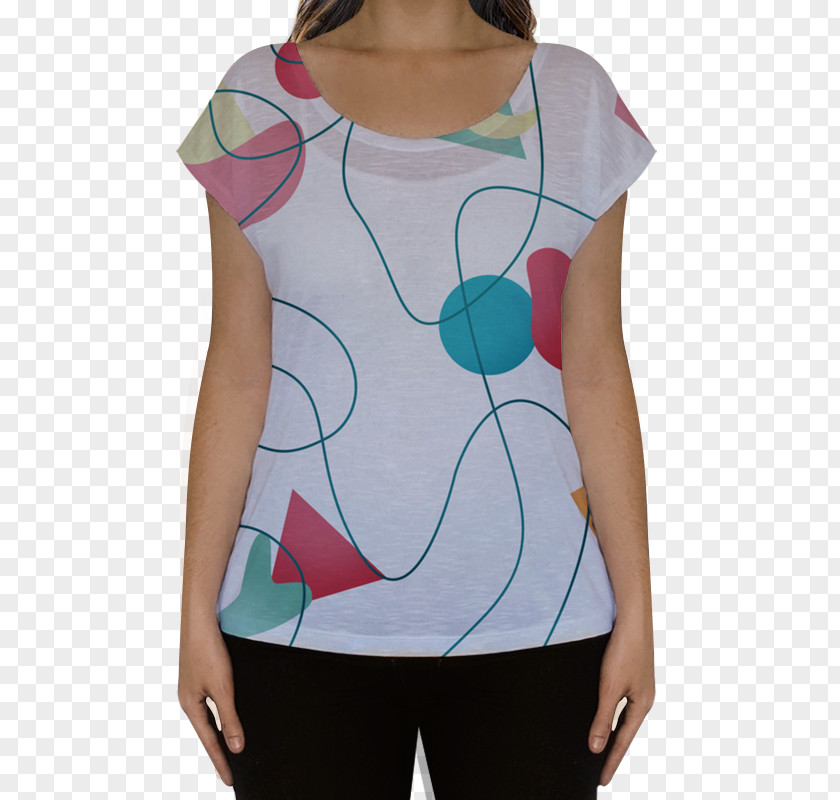 Geometric Print Printed T-shirt Clothing Printing Sleeve PNG