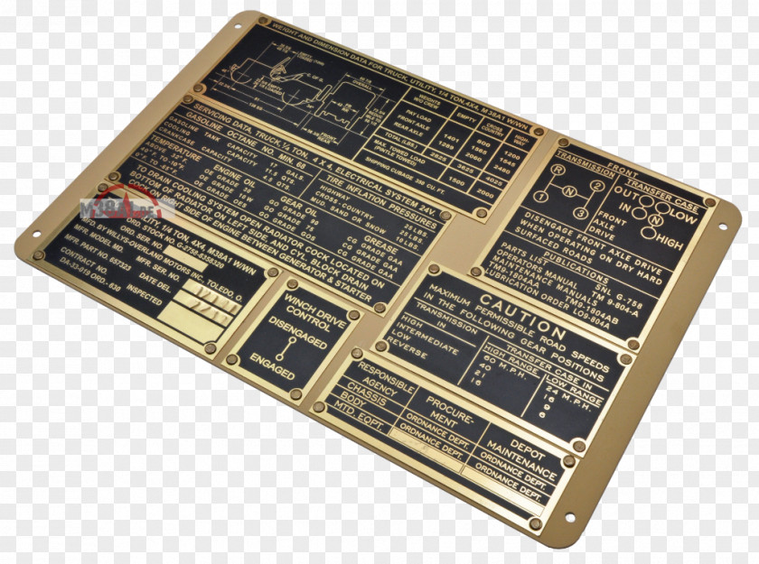 Jeep Willys M38a1 Electronics Product PNG