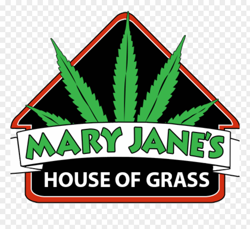 Mary Jane Cannabis Jane's House Of Grass Dispensary Retail Green-Theory KushMart PNG