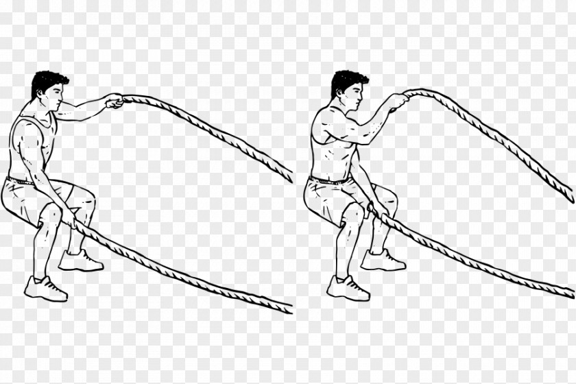 Rope Exercise Finger Squat Training PNG
