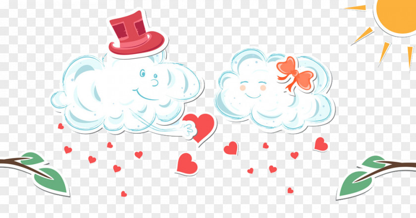 White Clouds Cloud Illustration PNG