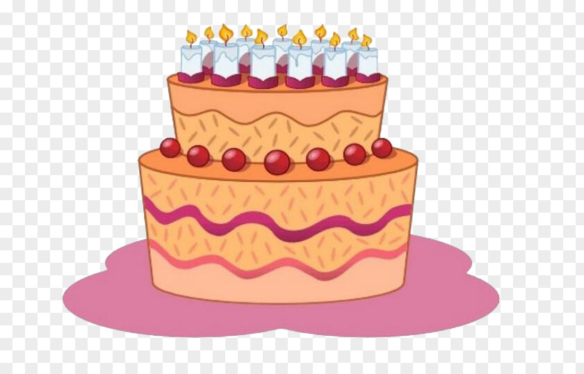Cake Birthday Rainbow Cookie Cupcake PNG