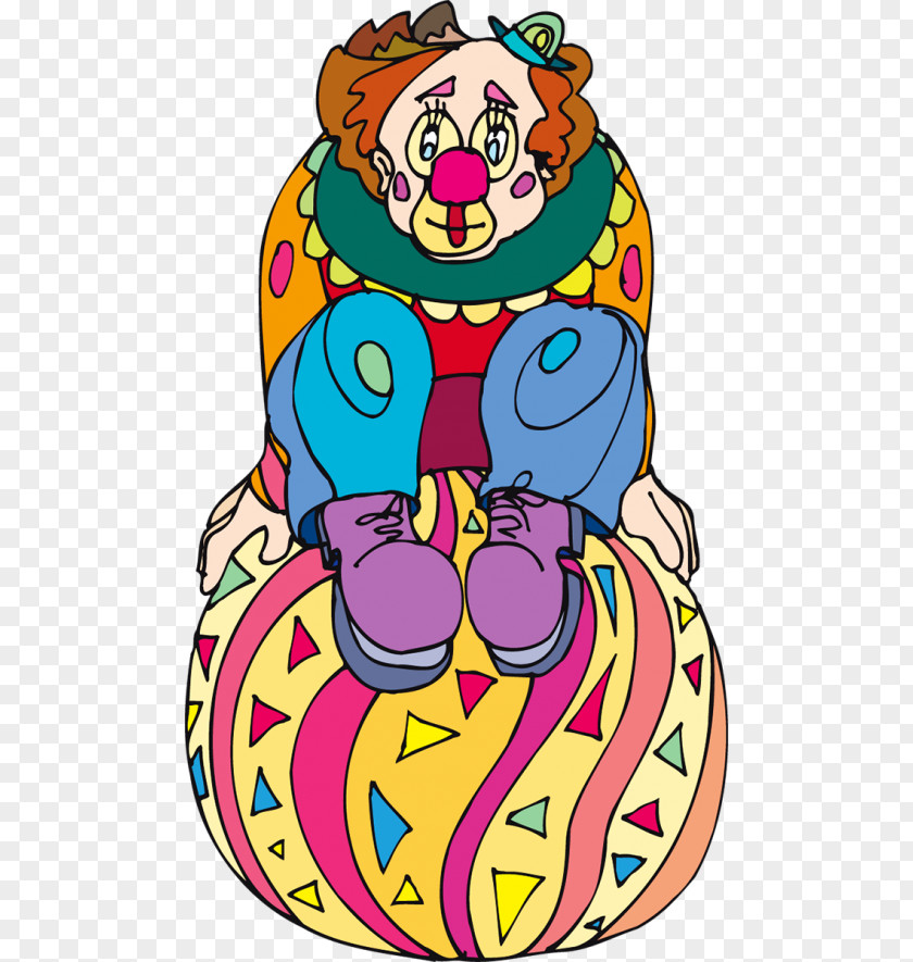 Joker Clown Circus Clip Art PNG