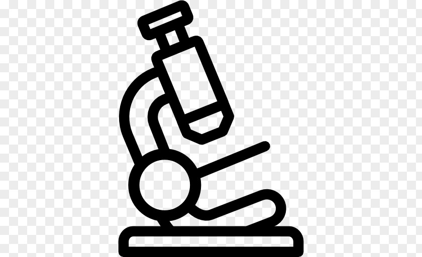 Minimal Microscope Clip Art PNG