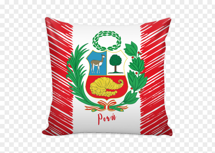 Pillow Coat Of Arms Peru Cushion Throw Pillows Escutcheon PNG