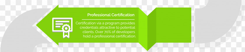 Professional Certification Brand Logo PNG