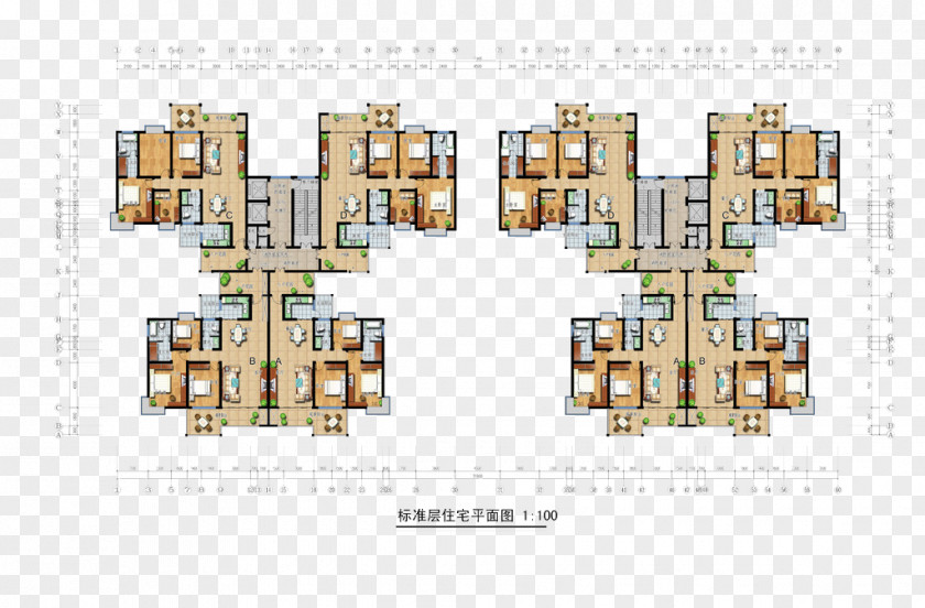 Apartment Size Chart Floor Plan House Computer-aided Design PNG