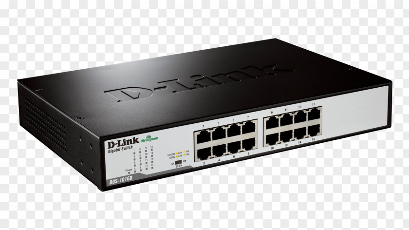 Business Gigabit Ethernet Network Switch D-Link DGS-1024D PNG