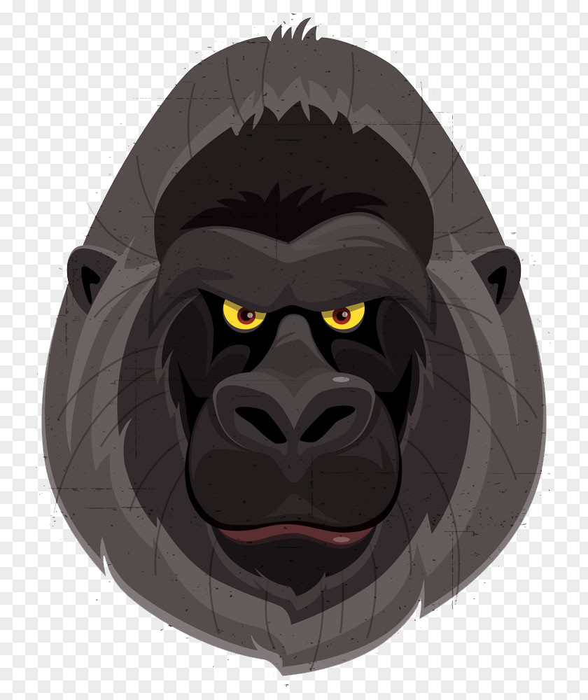 Cartoon Gorilla PNG