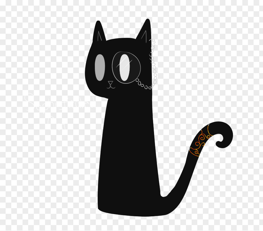 Cat Whiskers Snout Tail Font PNG