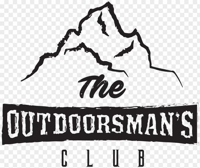 Fishing Hunting Outdoor Enthusiast The Outdoorsman's Club Decal PNG