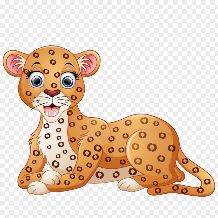 Lovely Little Leopard PNG