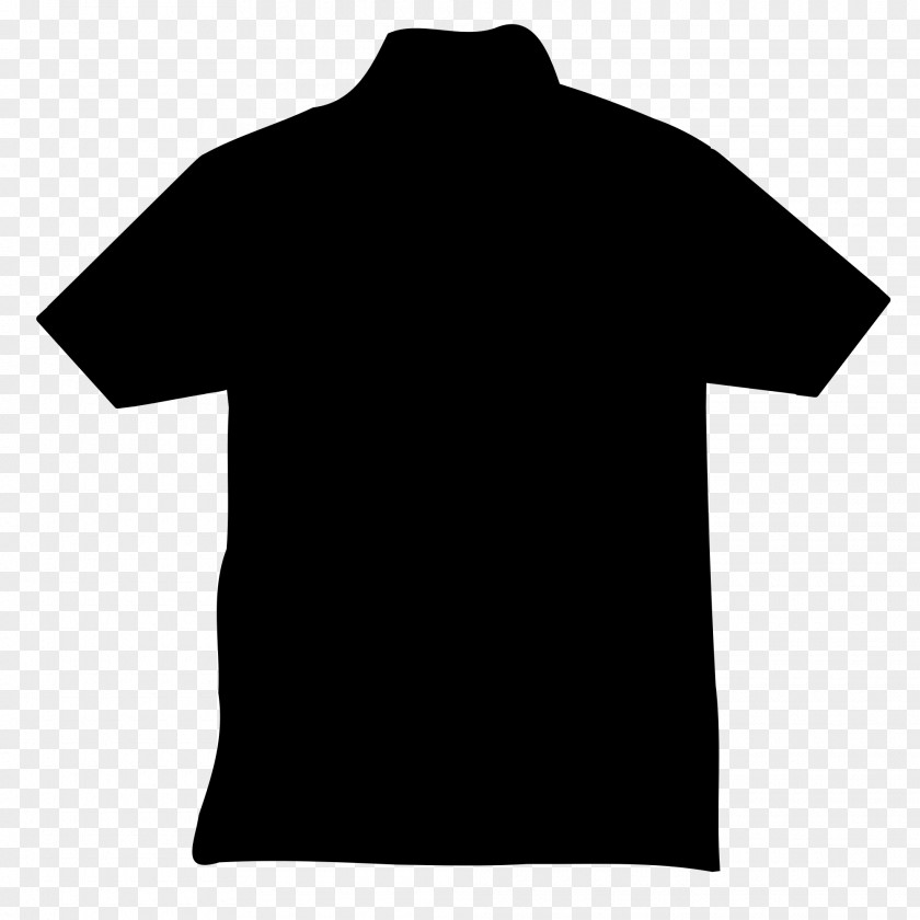 M Logo Shoulder T-shirt Black & White PNG