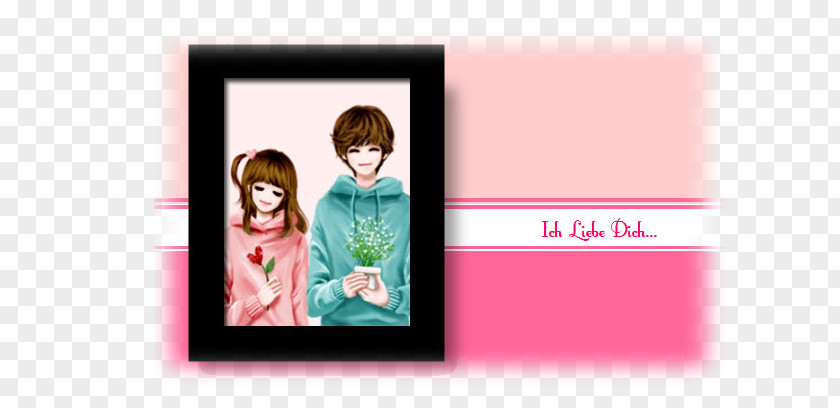 Pisang Keju Picture Frames Pink M Brand Font PNG