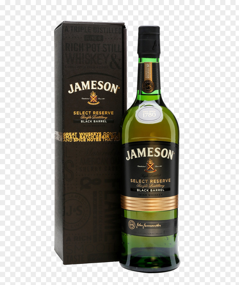 Reserve Jameson Irish Whiskey Old Bushmills Distillery Single Pot Still PNG