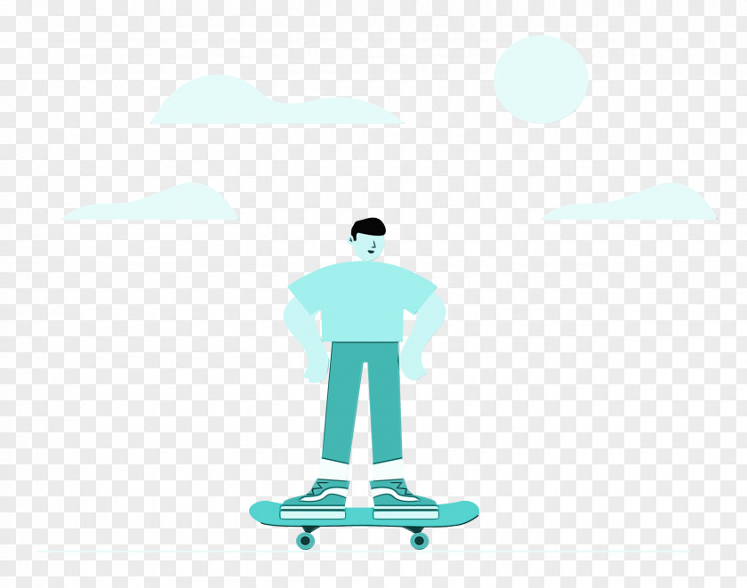 Skateboard Logo Font Skateboarding Line PNG