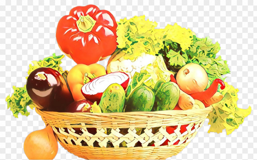 Vegetarian Food Leaf Vegetable Natural Foods Basket Vegan Nutrition PNG