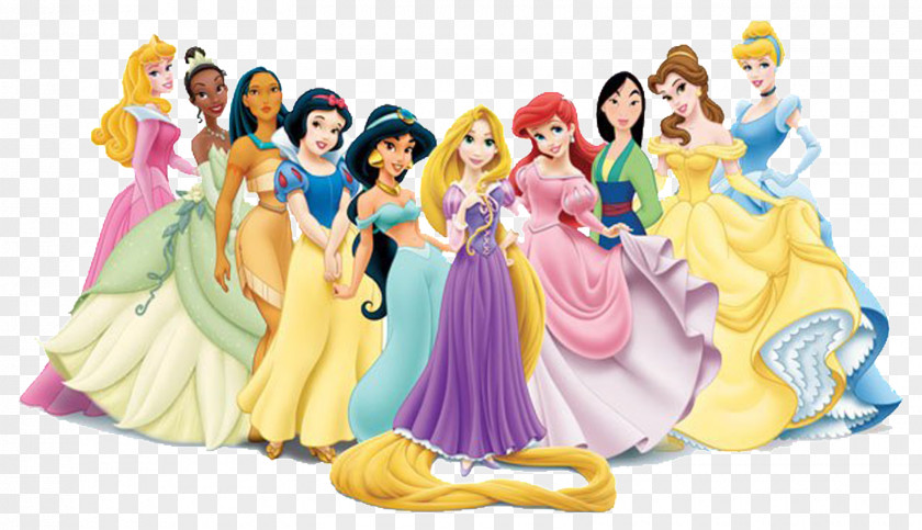 Disney Princess Rapunzel Belle Cinderella Jasmine Beast PNG