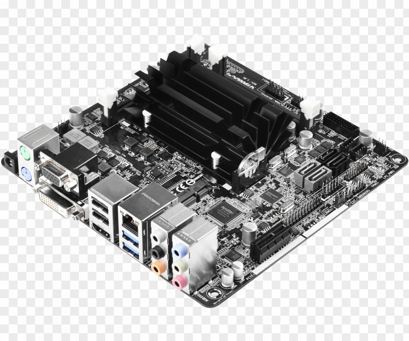 Intel Mini-ITX Motherboard ASRock Q1900DC-ITX PNG