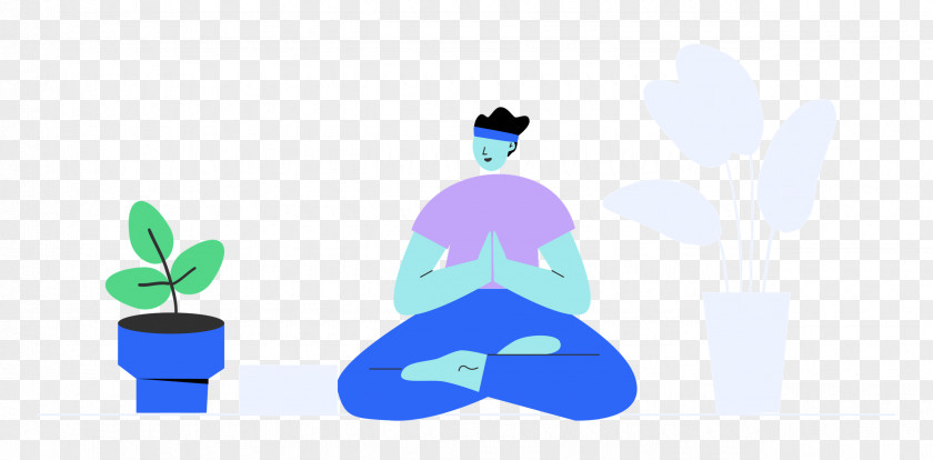 Meditating At Home Rest Relax PNG