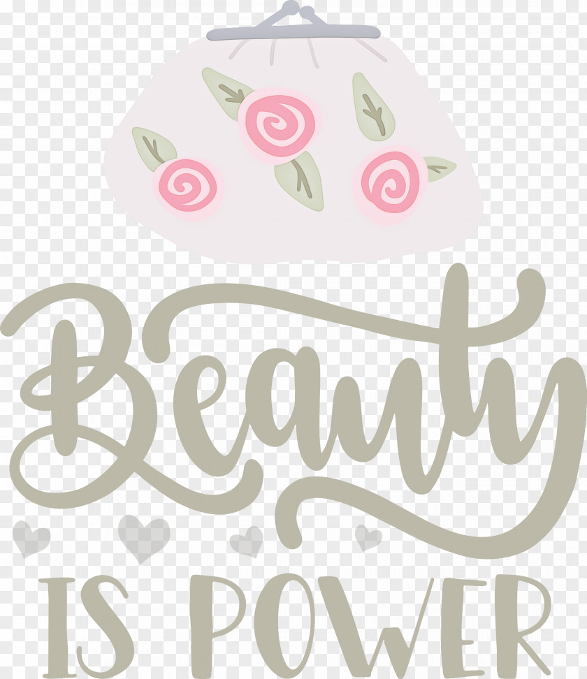 Beauty Is Power Fashion PNG