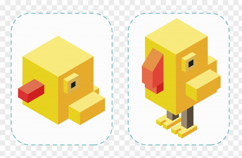 Crossy Road Line Material PNG