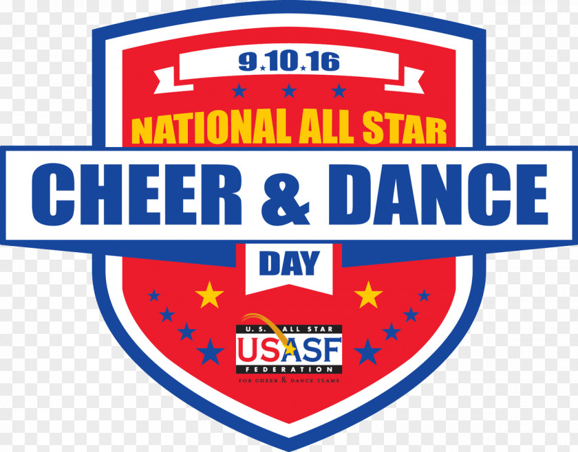 Fierce Five Dancing With The Stars Cheerleading U.S. All Star Federation Logo National Dance Day PNG