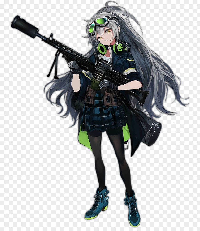 Machine Gun Girls' Frontline AEK-999 6P62 PNG