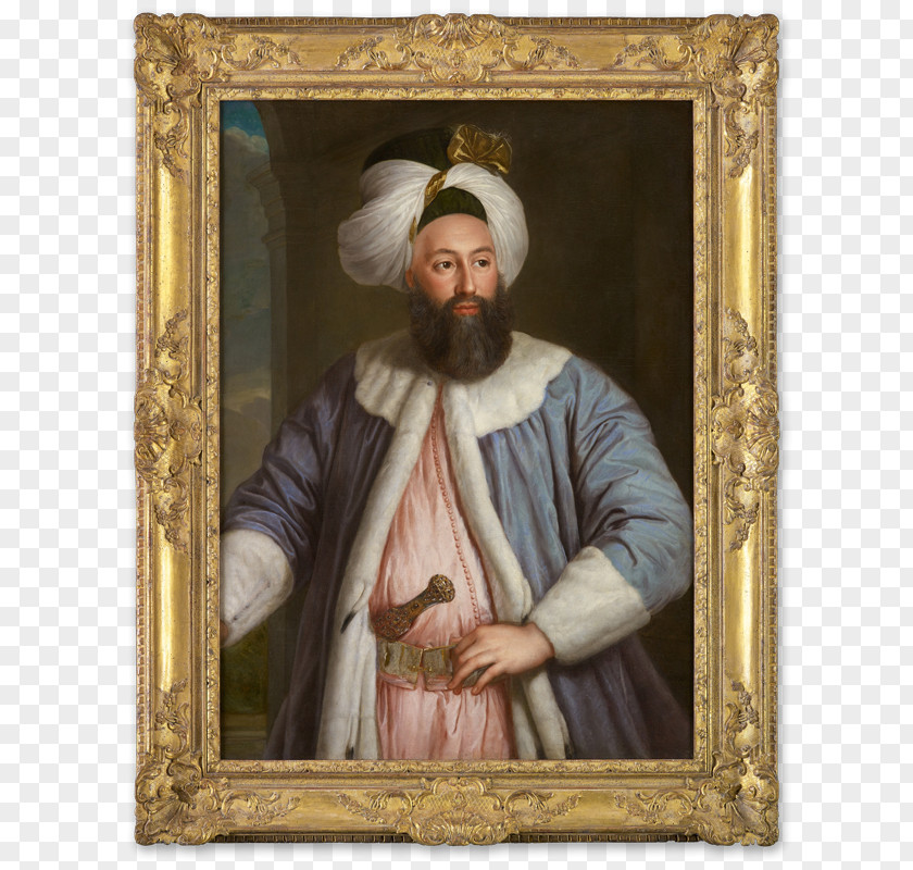Portrait Miniature Ottoman Empire Edirne Ambassador Le Paradis Des Infidèles Diplomat PNG
