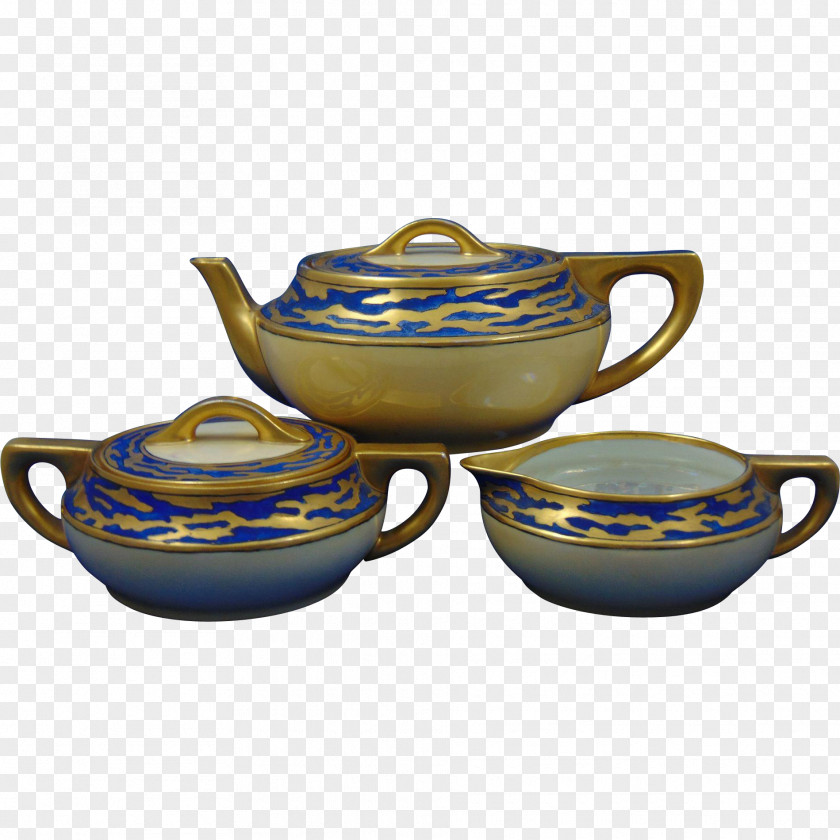 Teapot Limoges Coffee Cup Tea Set Art PNG