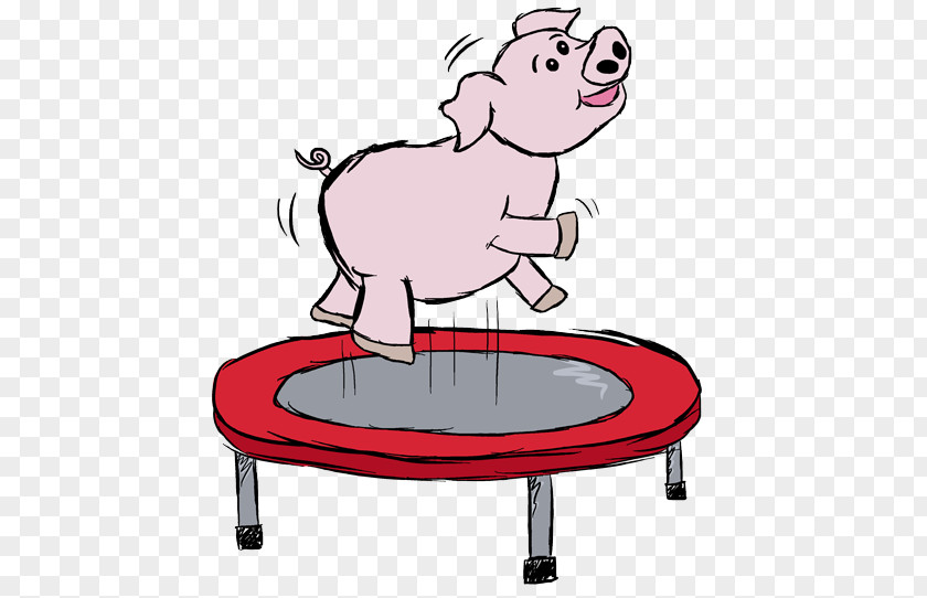 Cow Trampoline Meat Hamburger Food Beef Clip Art PNG