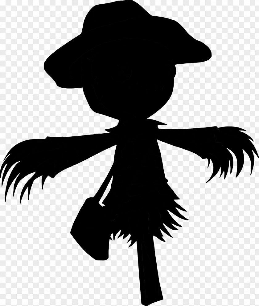 M Clip Art Character Silhouette Headgear Black & White PNG