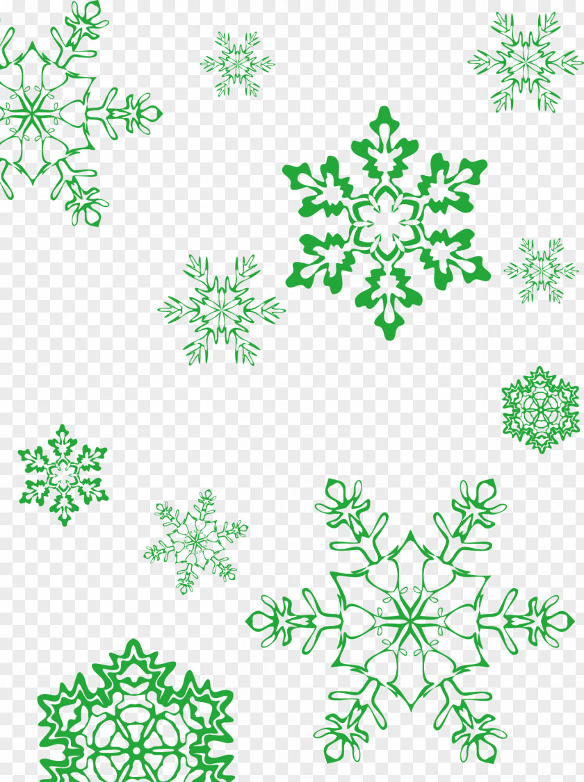 Vector Snowflakes Snowflake Euclidean Pattern PNG