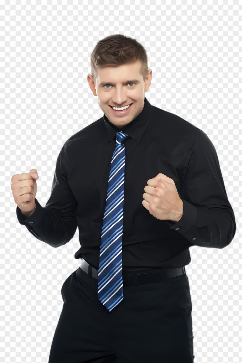 Whitecollar Worker Businessperson Finger Thumb Standing Gesture Suit PNG
