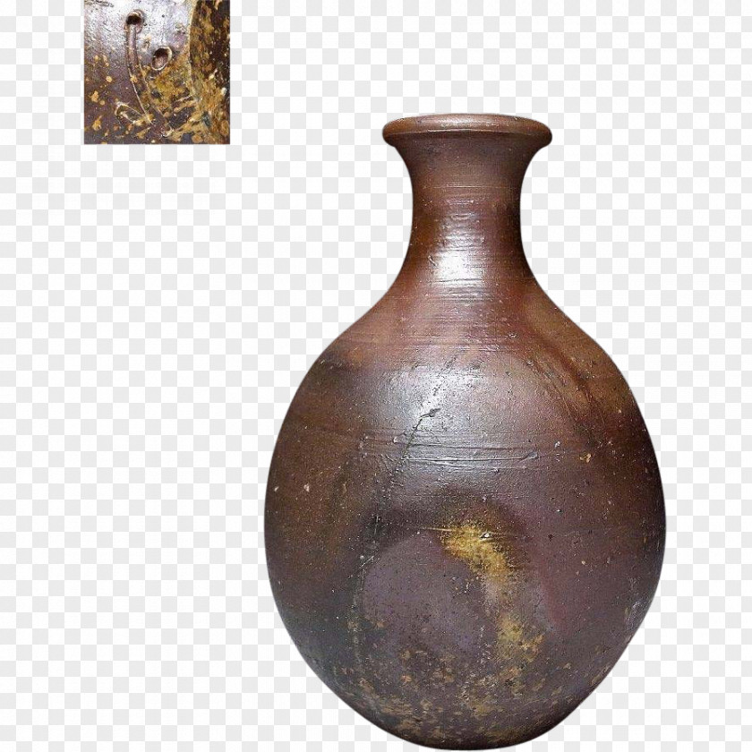 Bizen Ware Pottery Ceramic Art Sake PNG