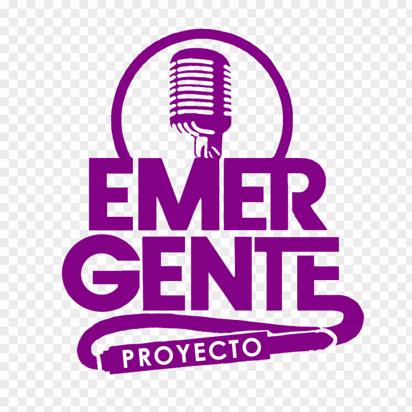 Buenos Aires Emergent Club Radio Emergente Logo Microphone Clip Art PNG