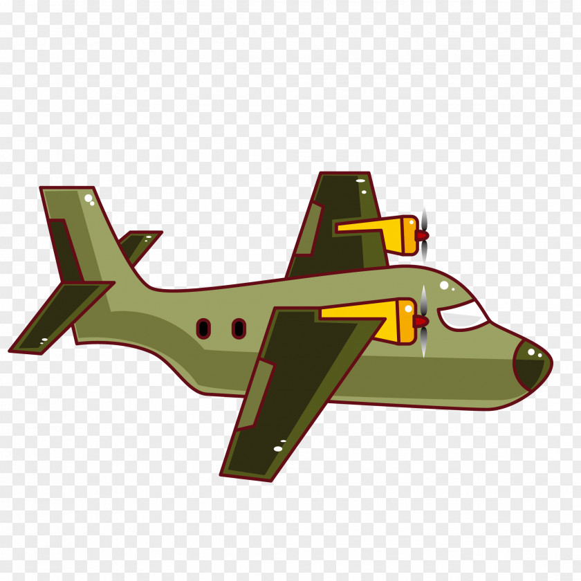 Cartoon Airplane Vector Green Military Pre-school Worksheet Transport Kindergarten Fine Motor Skill PNG