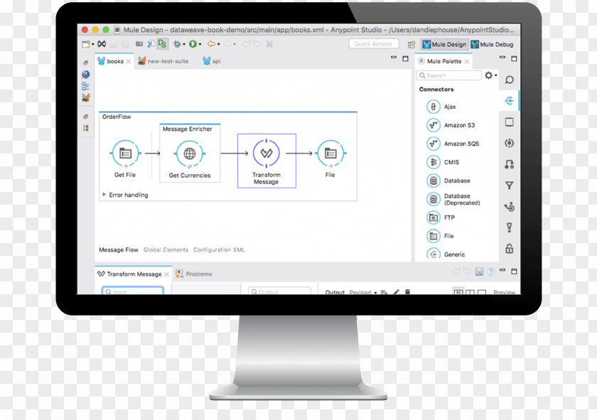 Mulesoft Logo Anypoint Studio Website Email Management Computer Software Monitors PNG