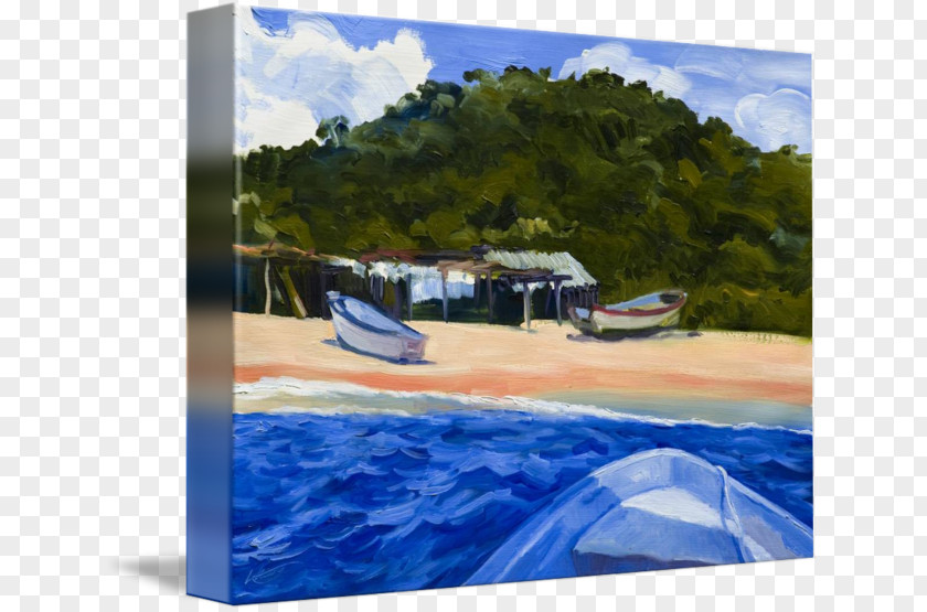 Painting Leisure Vacation Water Tourism PNG