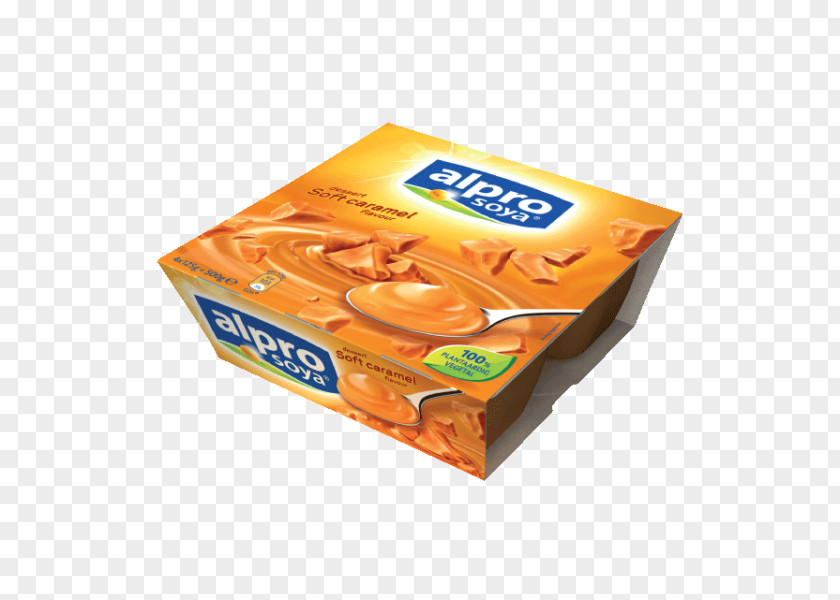 Caramel Pudding Soy Milk Dessert Soybean Alpro PNG