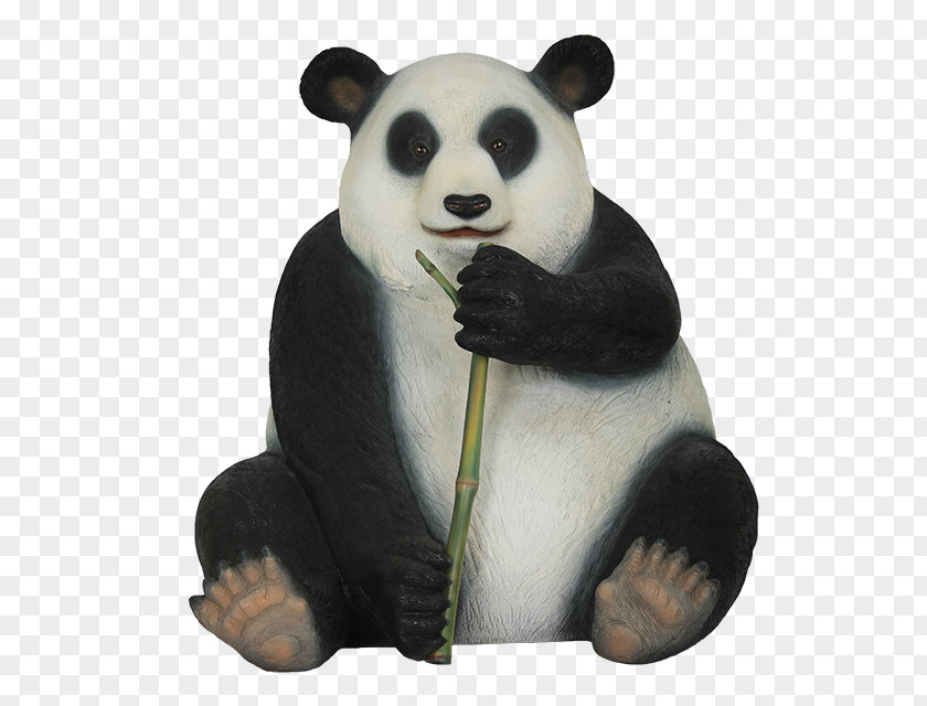 Giant Panda Figurine PNG