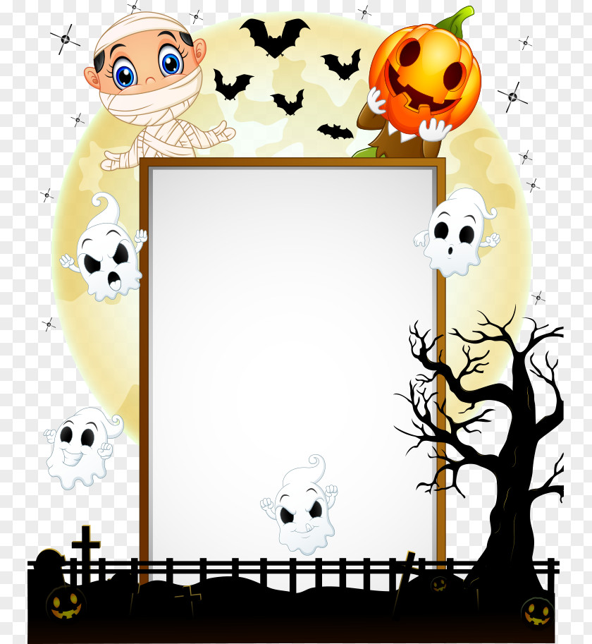 Halloween Vector Material Costume Jack-o-lantern Illustration PNG