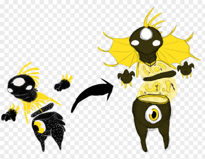 Juvenile Insect Bee Graphic Design PNG
