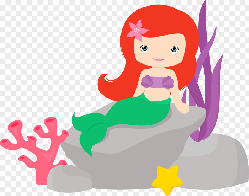 Mermaid Ariel Clip Art PNG