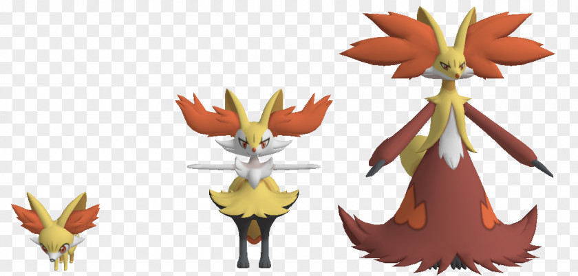 Pokémon X And Y Fennekin Braixen Delphox PNG